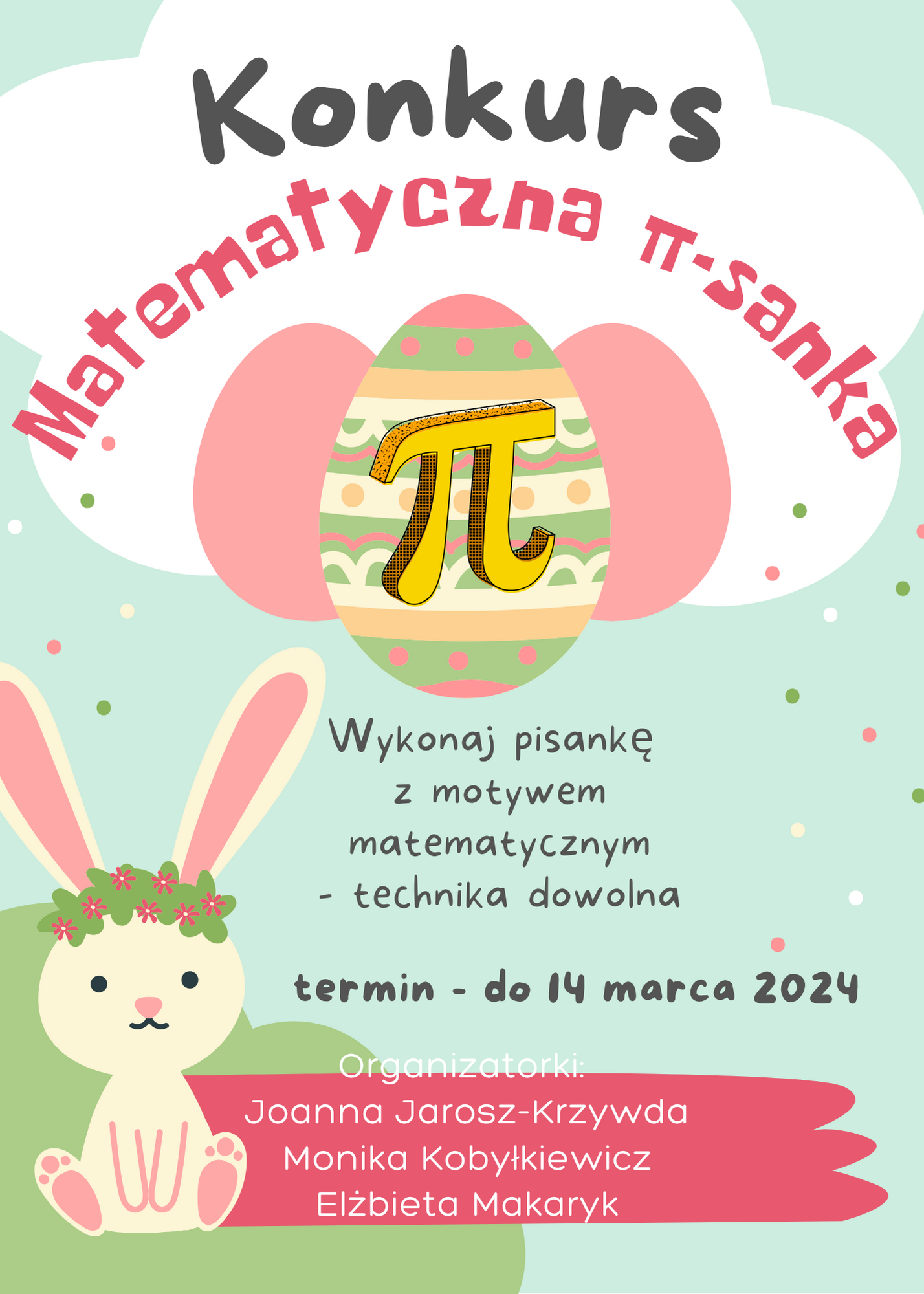 plakat matematyczna pisanka